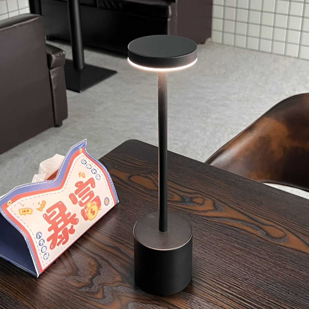 Tafellamp Draadloos Oplaadbaar Retro LED Touch Dimbaar