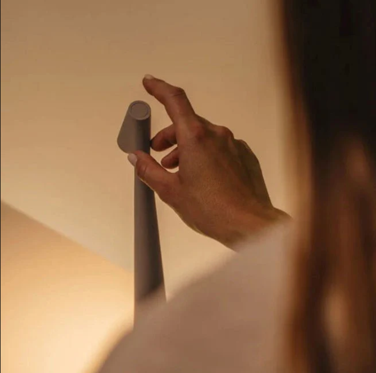 Tafellamp Minimalist met Touch Dimmer en Oplaadbare Batterij