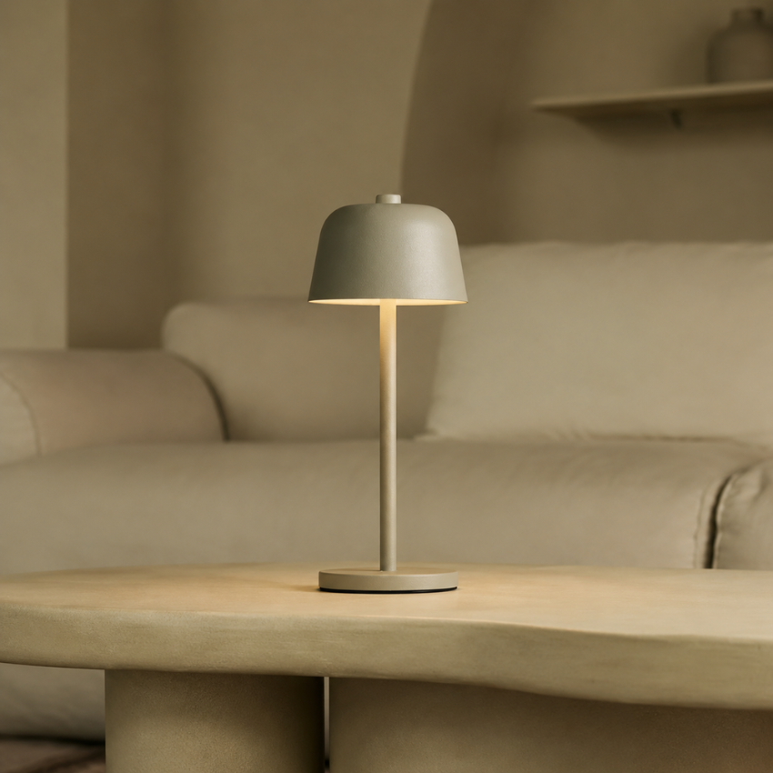 Tafellamp Minimalistisch Draadloos Oplaadbaar met Touch Bediening