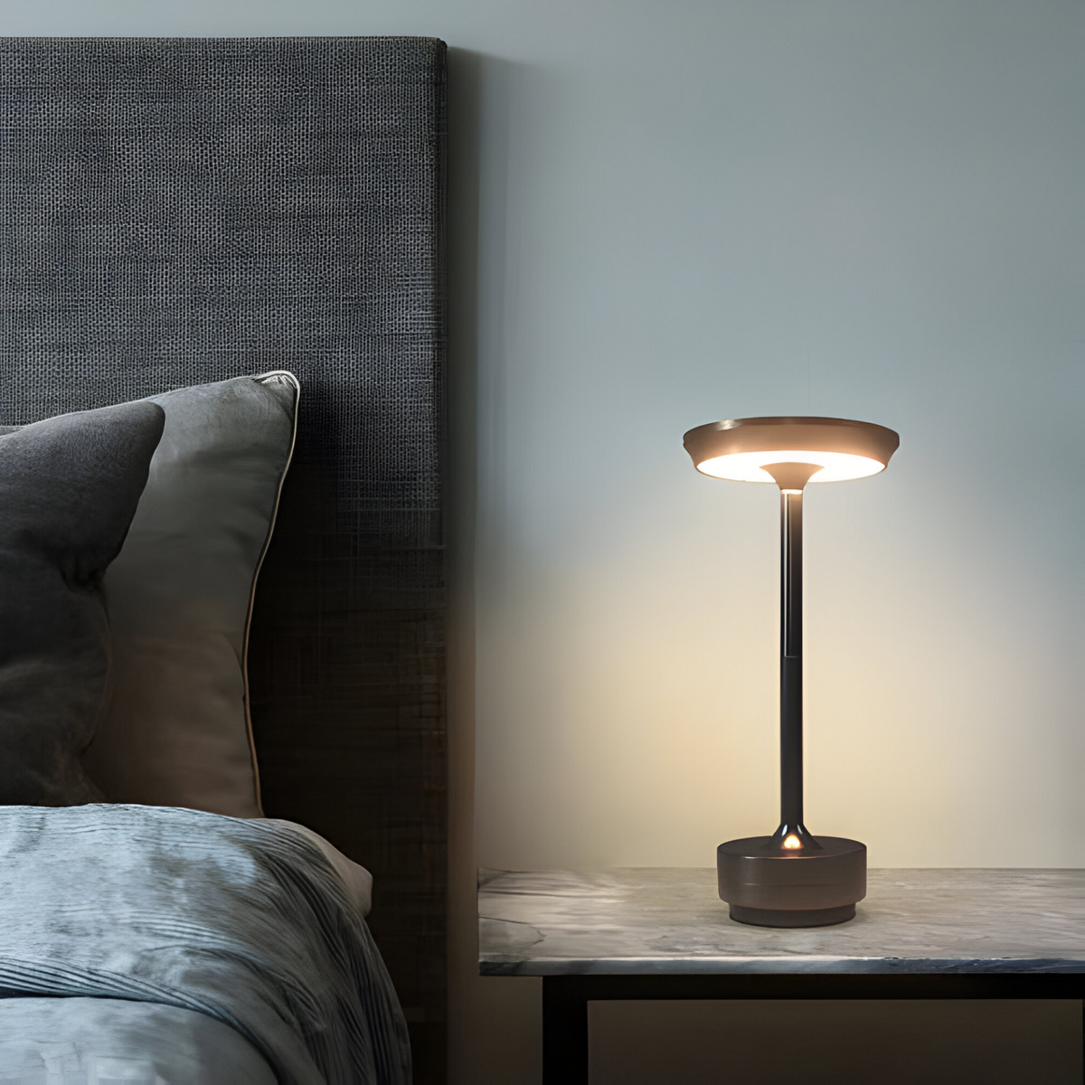 Tafellamp Minimalistisch met Touch Dimmer en Oplaadbare Batterij