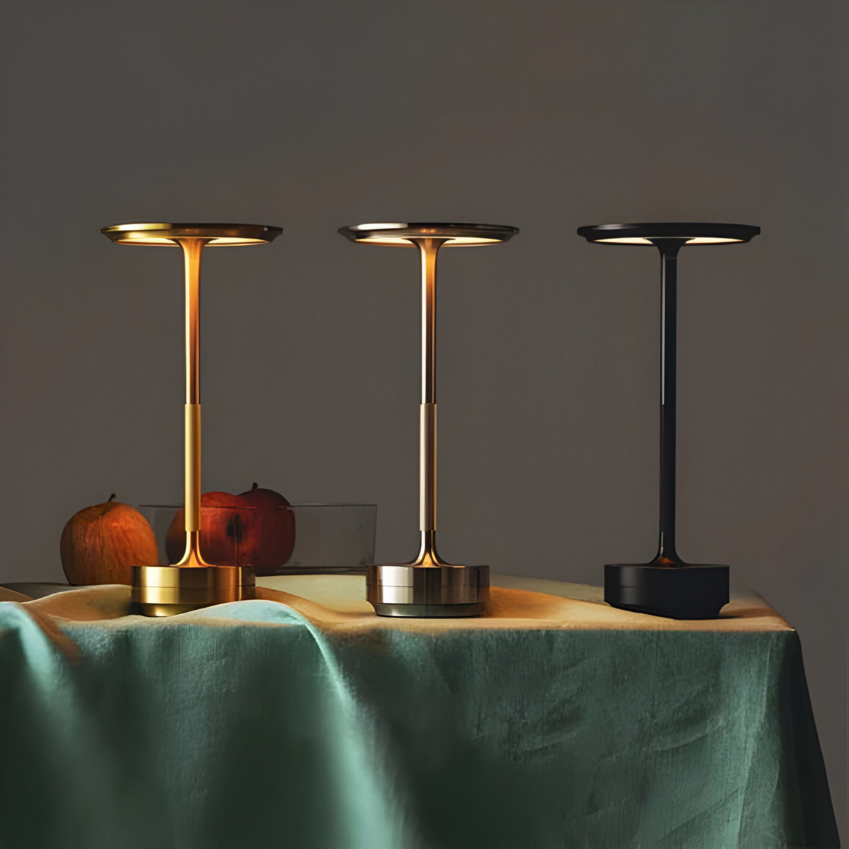 Tafellamp Minimalistisch met Touch Dimmer en Oplaadbare Batterij