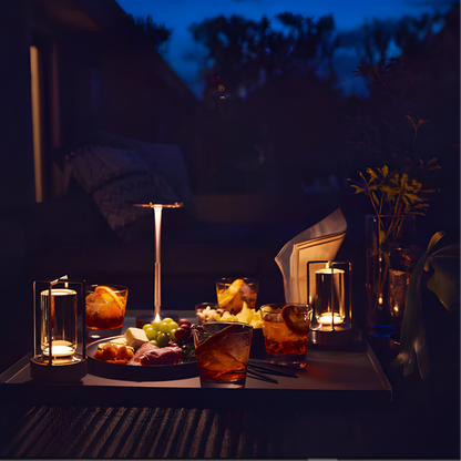 Tafellamp Minimalistisch met Touch Dimmer en Oplaadbare Batterij