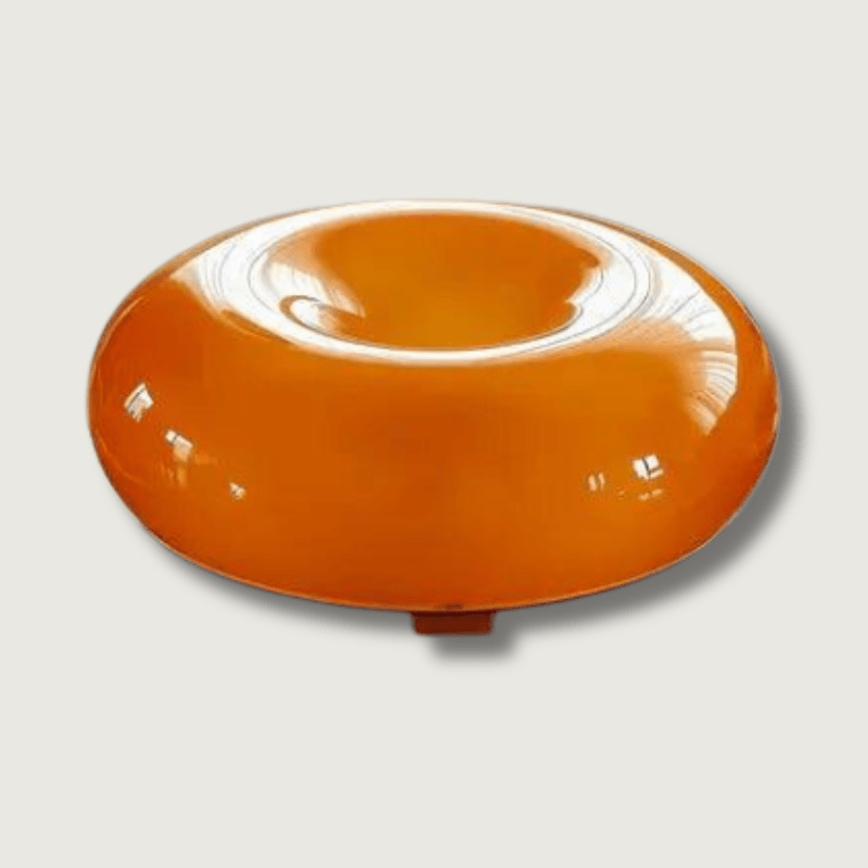 Tafellamp Retro met Donutvorm, Dimbare LED en Touch Bediening