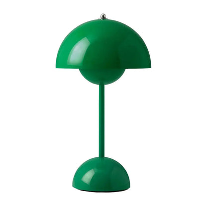 Tafellamp Retro met Koepelkap Draadloos Dimbaar en Oplaadbaar