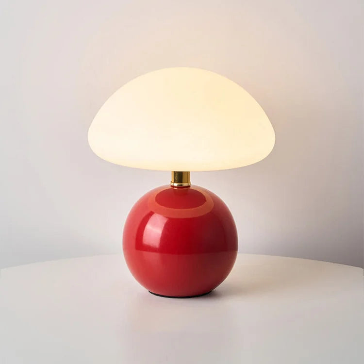 Tafellamp Retro met Paddenstoelvorm en Drie Lichttemperaturen
