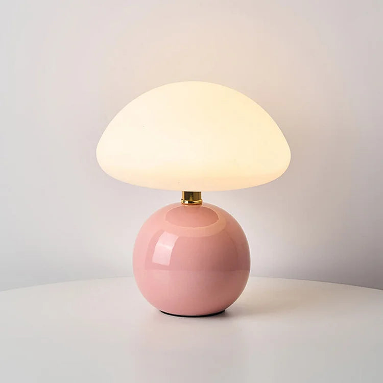 Tafellamp Retro met Paddenstoelvorm en Drie Lichttemperaturen