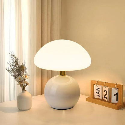 Tafellamp Retro met Paddenstoelvorm en Drie Lichttemperaturen