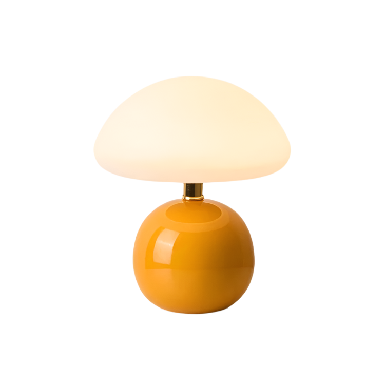 Tafellamp Retro met Paddenstoelvorm en Drie Lichttemperaturen