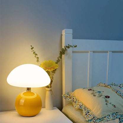 Tafellamp Retro met Paddenstoelvorm en Drie Lichttemperaturen