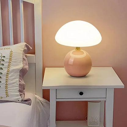 Tafellamp Retro met Paddenstoelvorm en Drie Lichttemperaturen