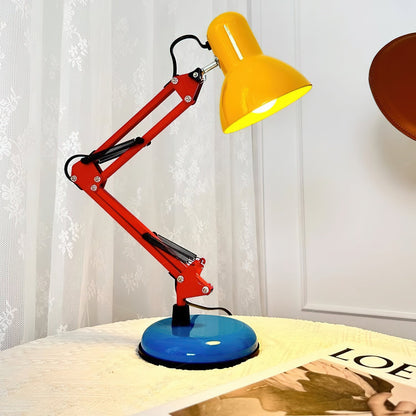 Tafellamp Retro met Verstelbare Arm en Schakelaar