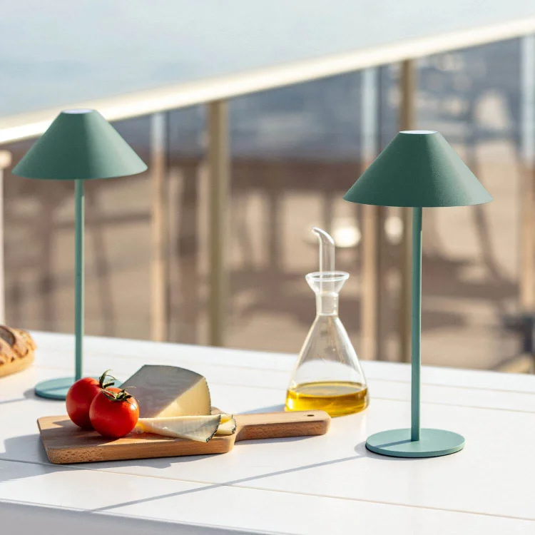 Tafellamp Scandinavisch Dimbaar met Touch Bediening en USB-C Oplaadbaar