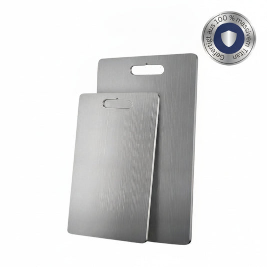 Titanium Snijplank met Handgreep en Antibacterieel Oppervlak