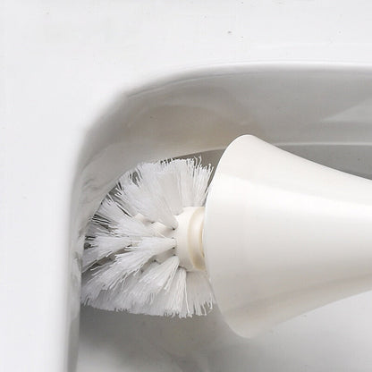 Toiletborstel met Ronde Houder en Afneembare Borstelkop