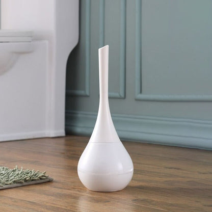Toiletborstel met Ronde Houder en Afneembare Borstelkop