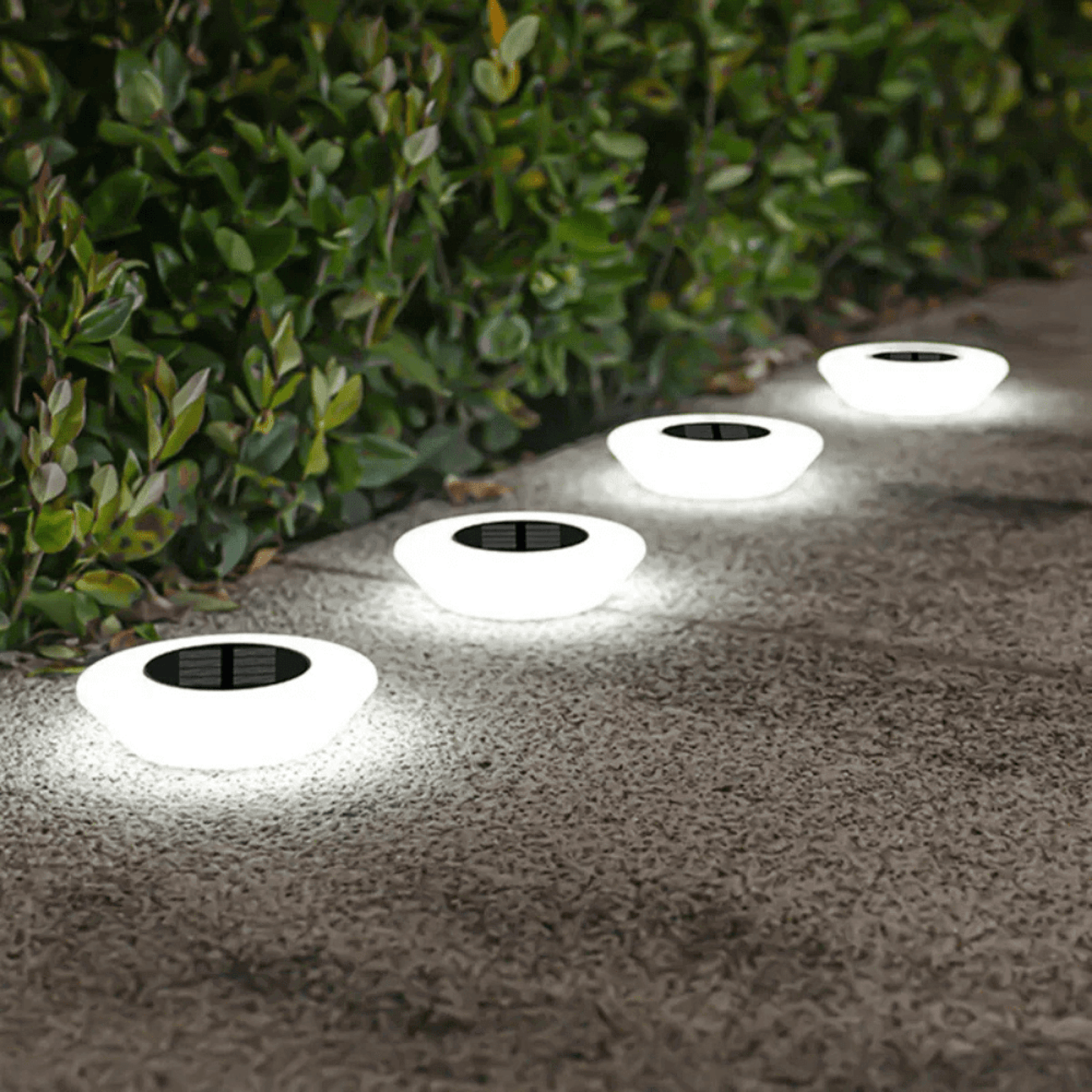 Tuinlamp Grondspot Solarlamp LED met Automatische Sensor voor Tuin en Pad