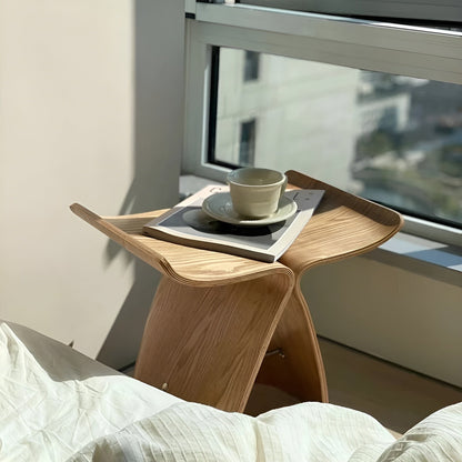 Vlinderkruk Scandinavisch van Gebogen Multiplex met Vlindervorm