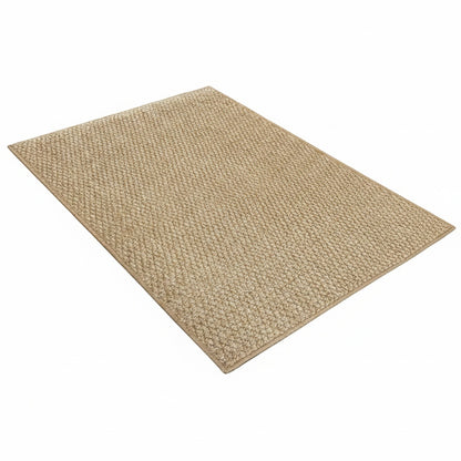Vloerkleed Gevlochten Look met Antislip Onderkant voor Hal en Woonkamer