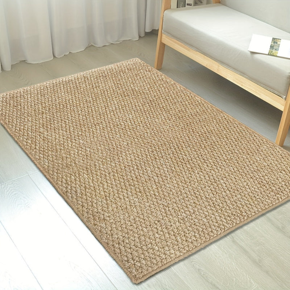 Vloerkleed Gevlochten Look met Antislip Onderkant voor Hal en Woonkamer