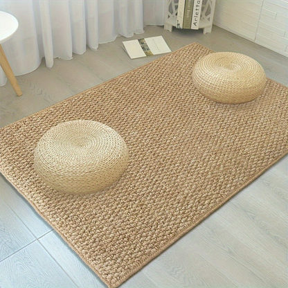 Vloerkleed Gevlochten Look met Antislip Onderkant voor Hal en Woonkamer