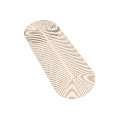 Vloerkleed Loper Antislip met Geometrisch Streeppatroon voor Hal en Keuken