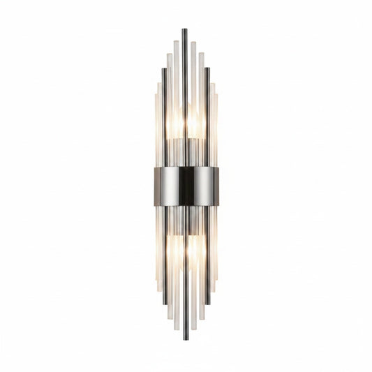 Wandlamp Art Deco met Glazen Staven en 3 Kleurtemperaturen