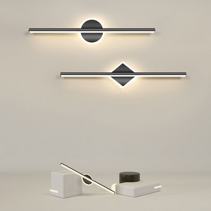 Wandlamp Badkamer Minimalistisch LED met Ronde of Vierkante Wandrozet ##POS:3##