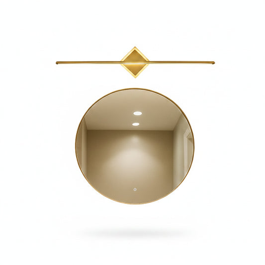 Wandlamp Badkamer Modern LED met Geïntegreerde LED en Ronde of Vierkante Vorm