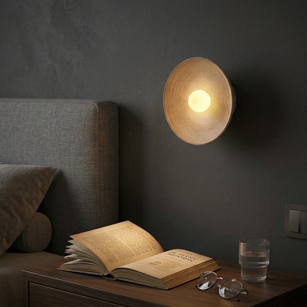 Wandlamp Bohemian met Rond Reliëfpatroon en E27 Fitting