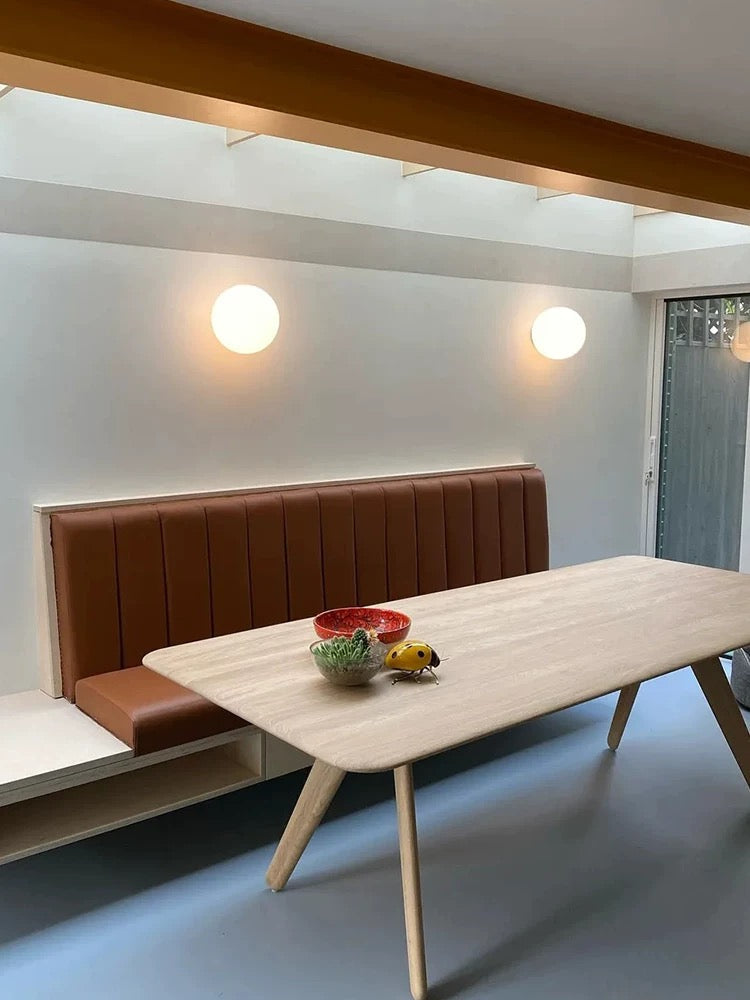 Wandlamp Bol LED met Mat Glazen Kap voor Badkamer en Gang