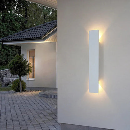Wandlamp Buiten Minimalistisch LED met Dubbelzijdige Lichtuitstraling en Geïntegreerde LED