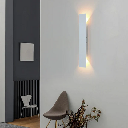 Wandlamp Buiten Minimalistisch LED met Dubbelzijdige Lichtuitstraling en Geïntegreerde LED ##POS:11##