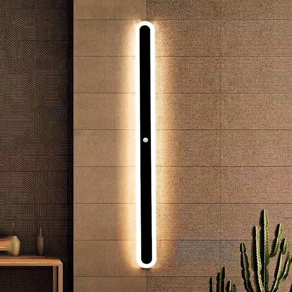 Wandlamp Buiten Minimalistisch Lineair LED met Bewegingssensor en Dimfunctie