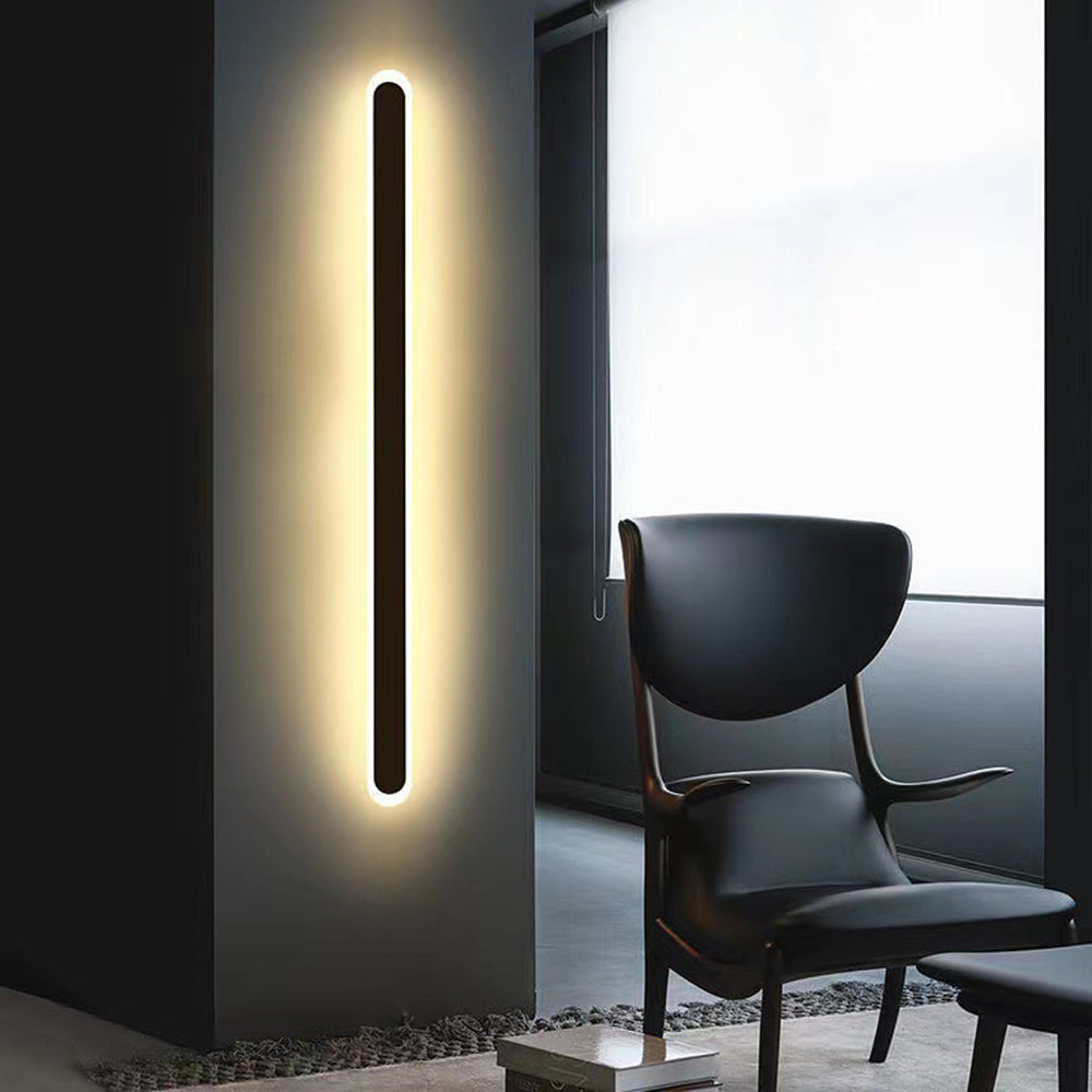 Wandlamp Buiten Minimalistisch Lineair LED met Bewegingssensor en Dimfunctie