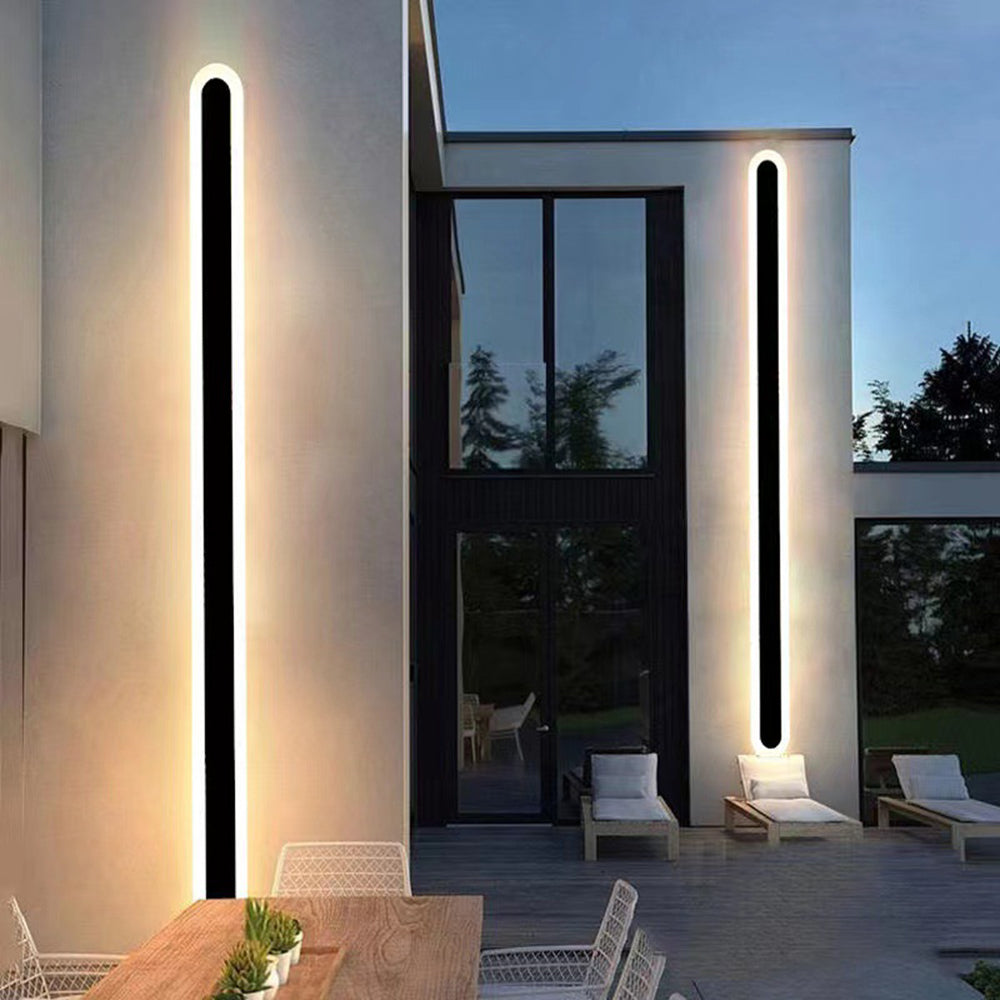 Wandlamp Buiten Minimalistisch Lineair LED met Bewegingssensor en Dimfunctie