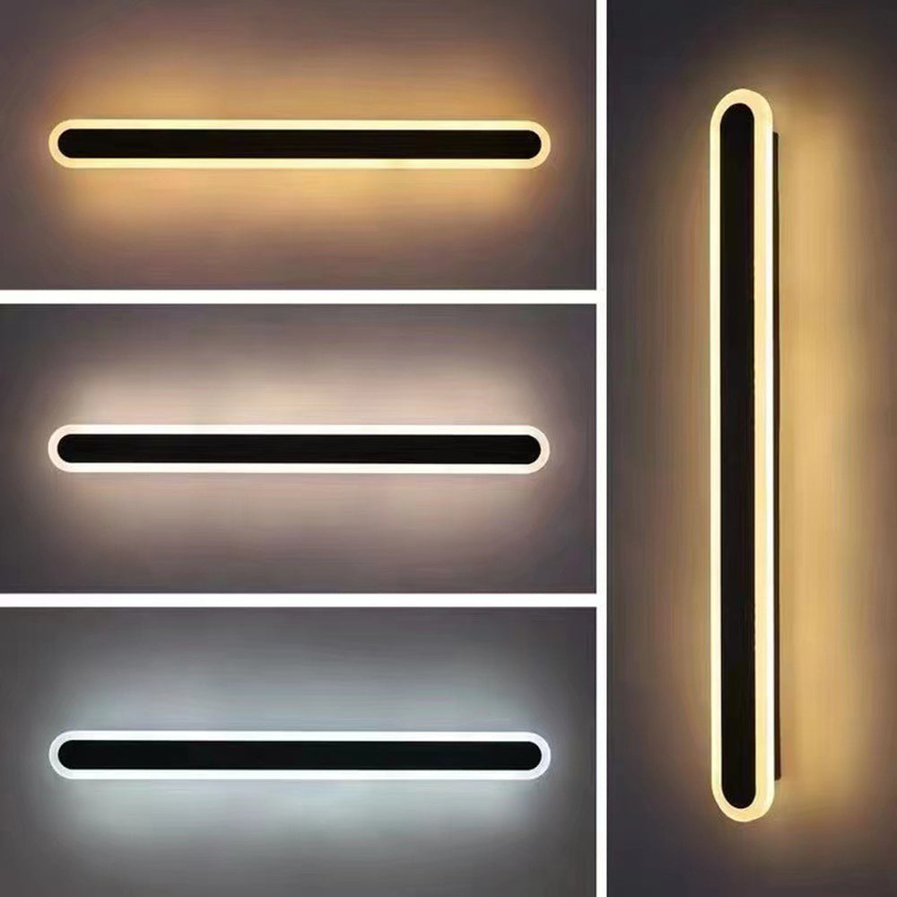 Wandlamp Buiten Minimalistisch Lineair LED met Bewegingssensor en Dimfunctie