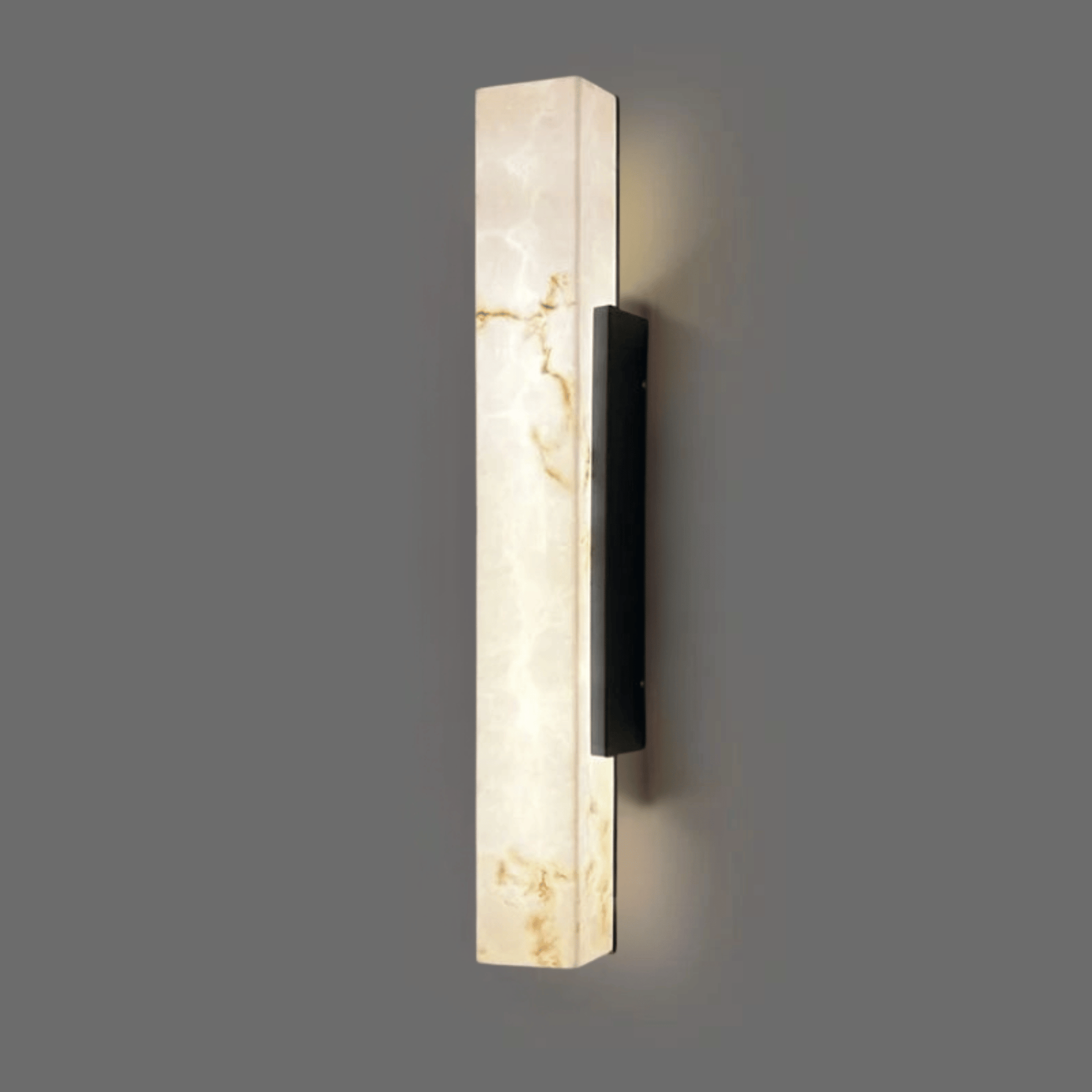 Wandlamp Buiten Minimalistisch met Marmerlook Diffuser en Geïntegreerde LED