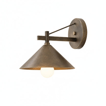 Wandlamp Industrieel Buiten met Conische Kap en E27 Fitting