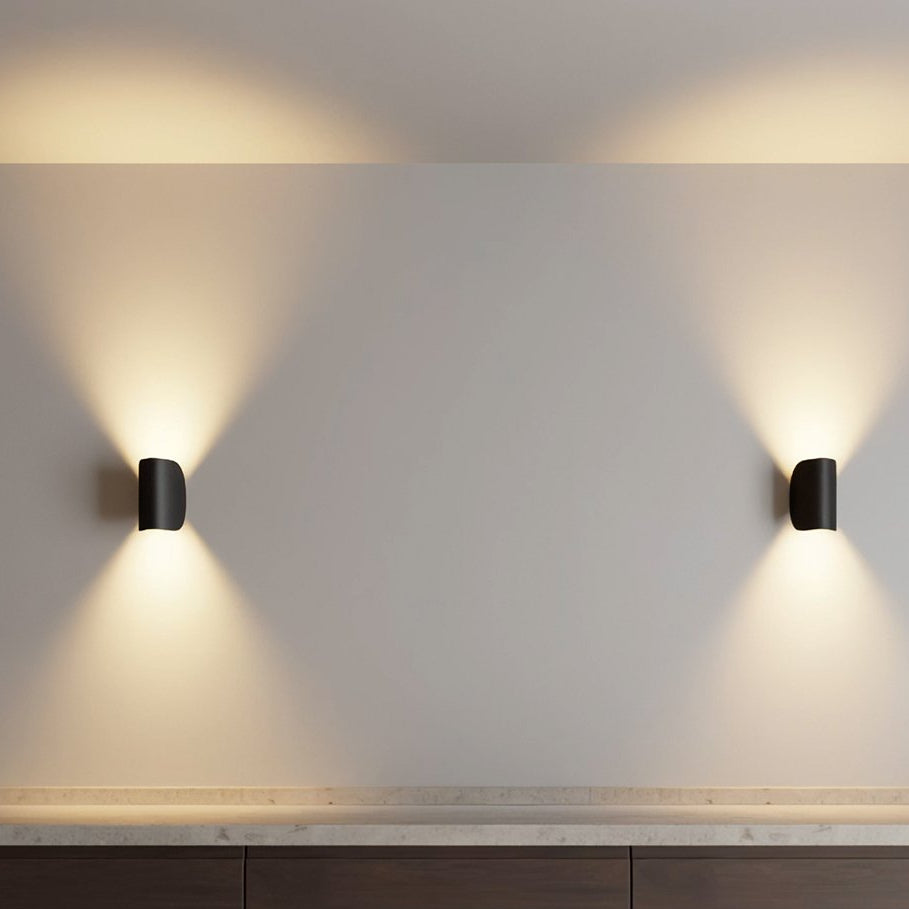 Wandlamp LED Halve Maan Verstelbaar Modern voor Binnen en Buiten