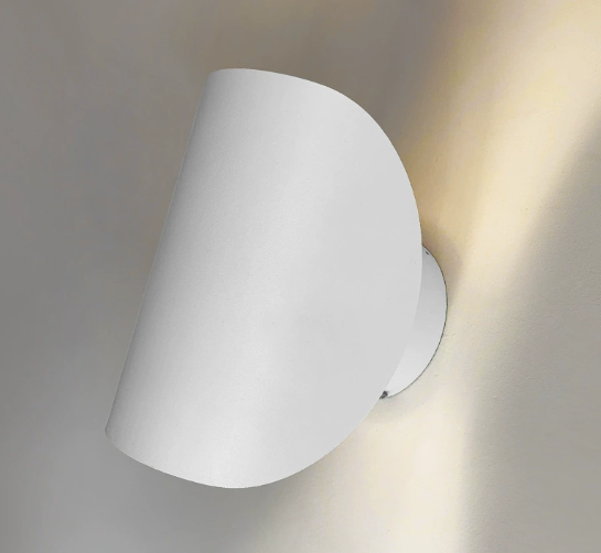 Wandlamp LED Halve Maan Verstelbaar Modern voor Binnen en Buiten