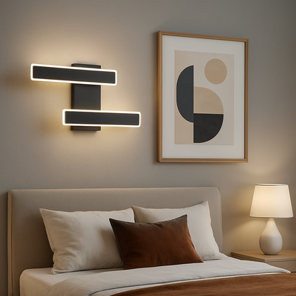 Wandlamp LED Minimalistisch met Verstelbare Lichtkleur en Geometrisch Design