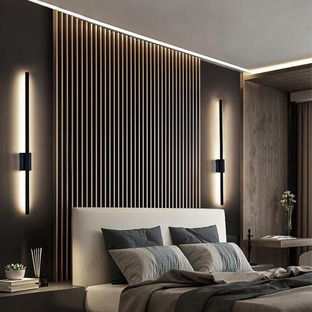 Wandlamp LED Minimalistisch met Verticale Staaf en Warm Licht