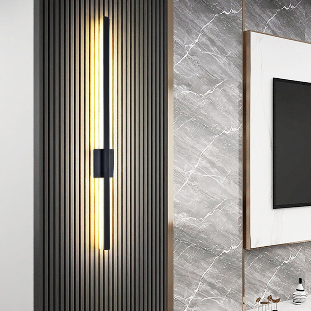 Wandlamp LED Minimalistisch met Verticale Staaf en Warm Licht