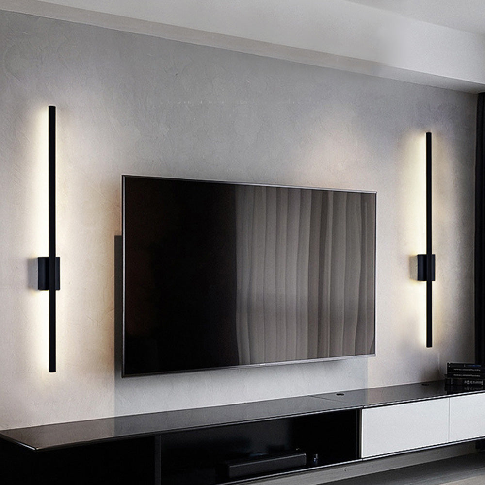 Wandlamp LED Minimalistisch met Verticale Staaf en Warm Licht