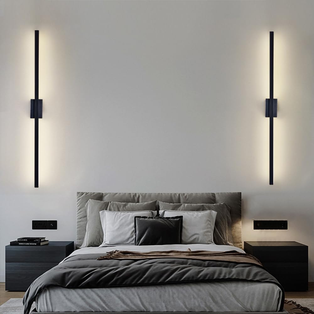 Wandlamp LED Minimalistisch met Verticale Staaf en Warm Licht