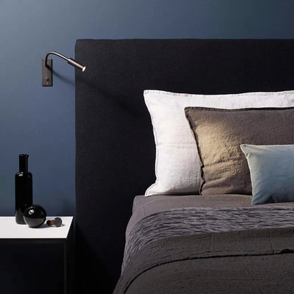 Wandlamp Leeslamp Moderne Stijl met Flexibele Gooseneck Arm en Geïntegreerde LED