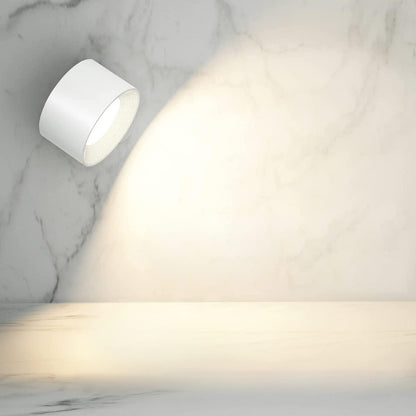 Wandlamp Minimalistisch Draadloos met 360° Draaibare Kop en USB Oplaadbaar