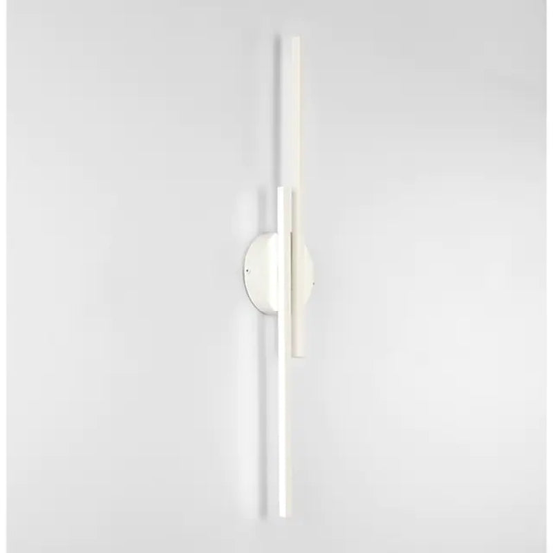 Wandlamp Minimalistisch LED met Dubbele Lineaire Staven en Ronde Basis