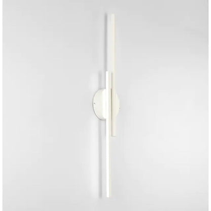 Wandlamp Minimalistisch LED met Dubbele Lineaire Staven en Ronde Basis