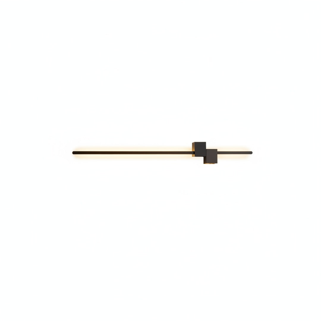 Wandlamp Minimalistisch LED met Langwerpige Staaf en Warm Licht